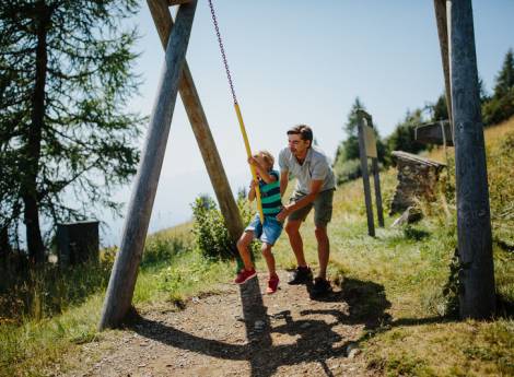 Familienurlaub am Berg in Kärnten Symbolfoto