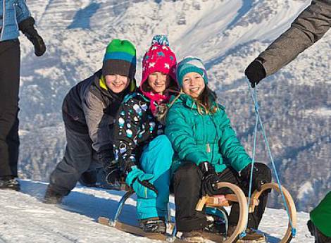 Familienhotel direkt an der Piste Symbolfoto