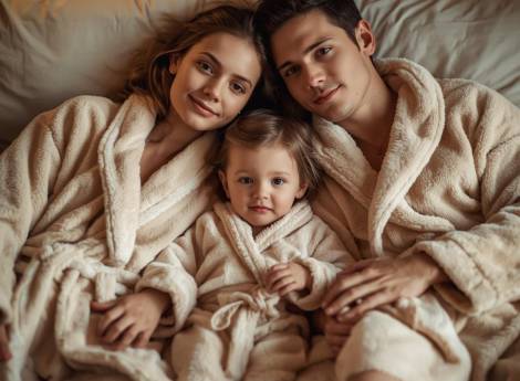 Familien-Wellnessurlaub in den Herbstferien Symbolfoto