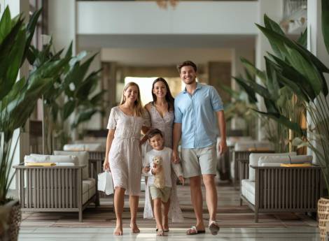 Familien-Wellnessurlaub in den Herbstferien Symbolfoto